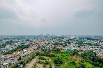 comfortable and simply studio room at margonda residence 5 apartment