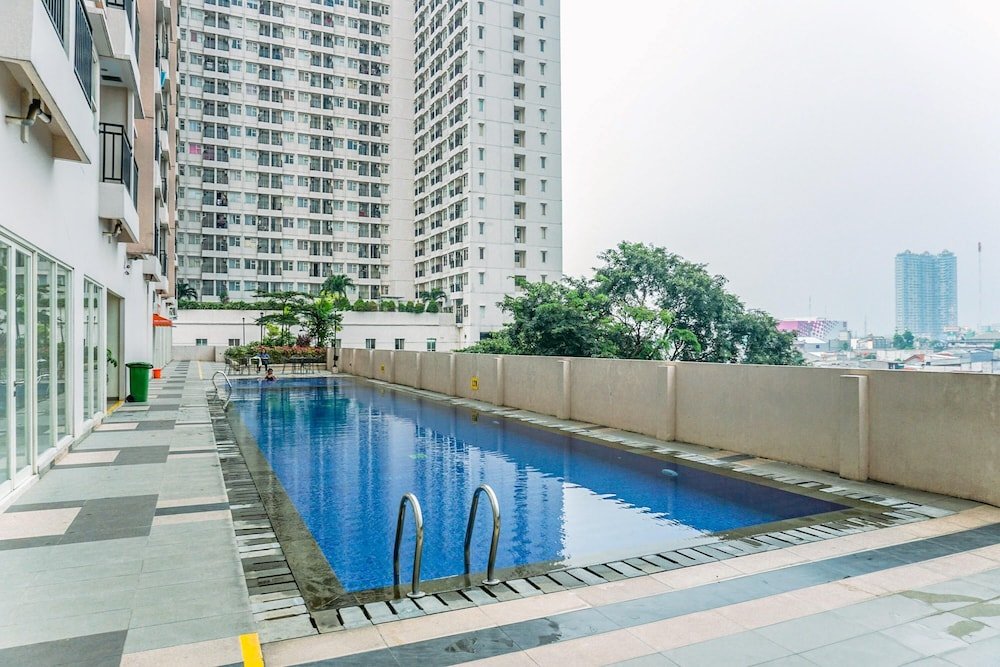 comfortable and simply studio room at margonda residence 5 apartment