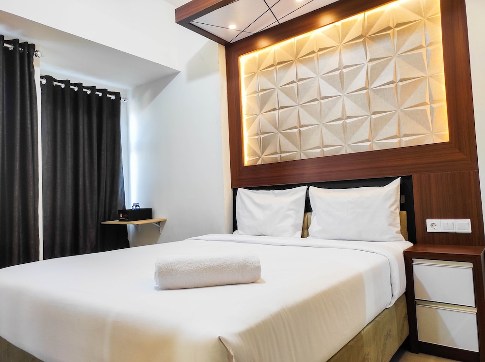 homey and comfy studio at vida view makasar apartment