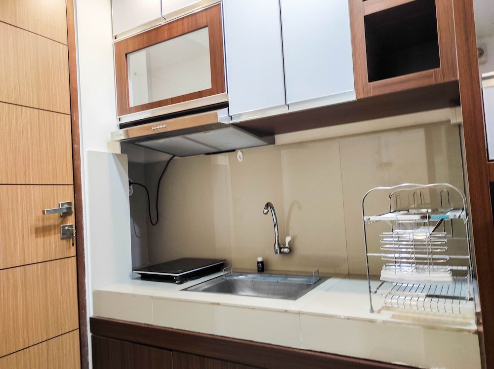 homey and comfy studio at vida view makasar apartment