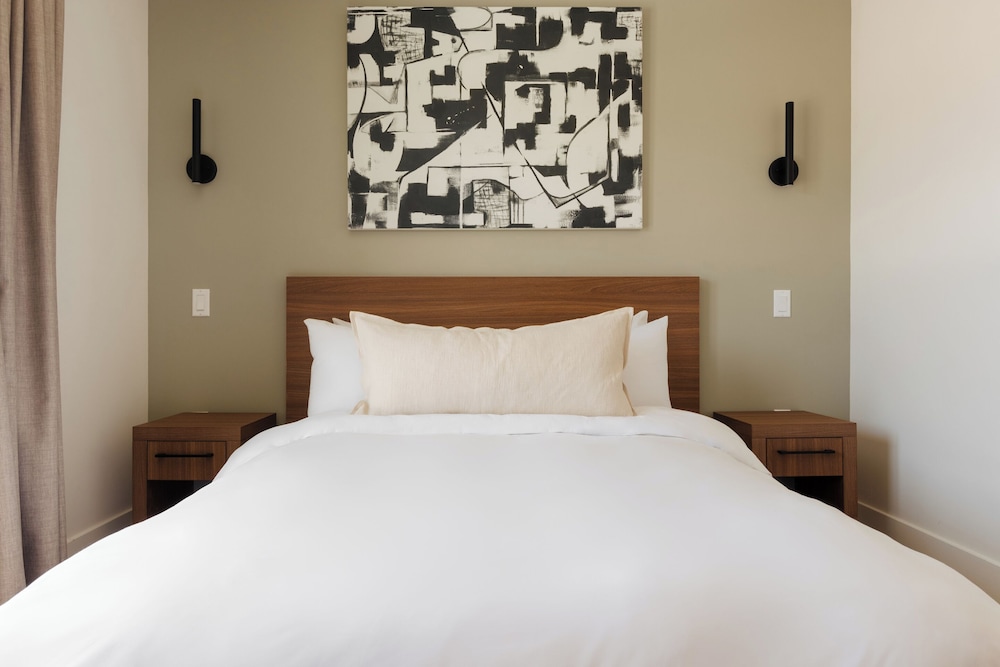 the anthem los angeles stadium district tapestry by hilton