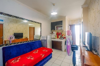 homey and compact 2br cibubur village apartment