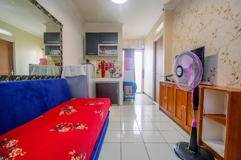 homey and compact 2br cibubur village apartment