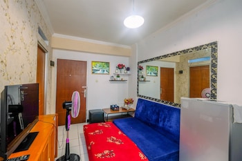 homey and compact 2br cibubur village apartment