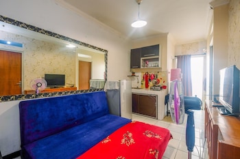 homey and compact 2br cibubur village apartment