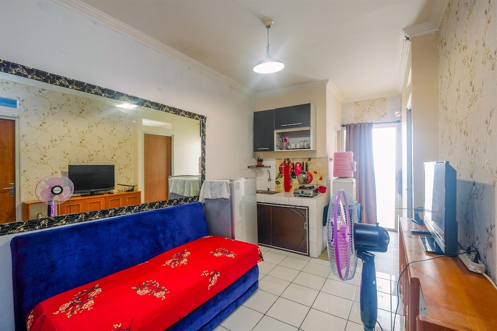 homey and compact 2br cibubur village apartment