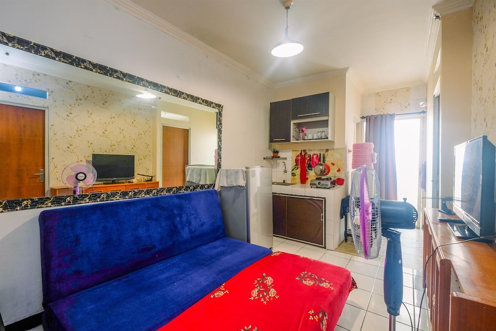 homey and compact 2br cibubur village apartment