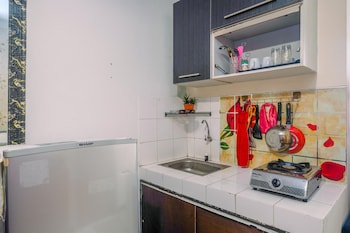 homey and compact 2br cibubur village apartment