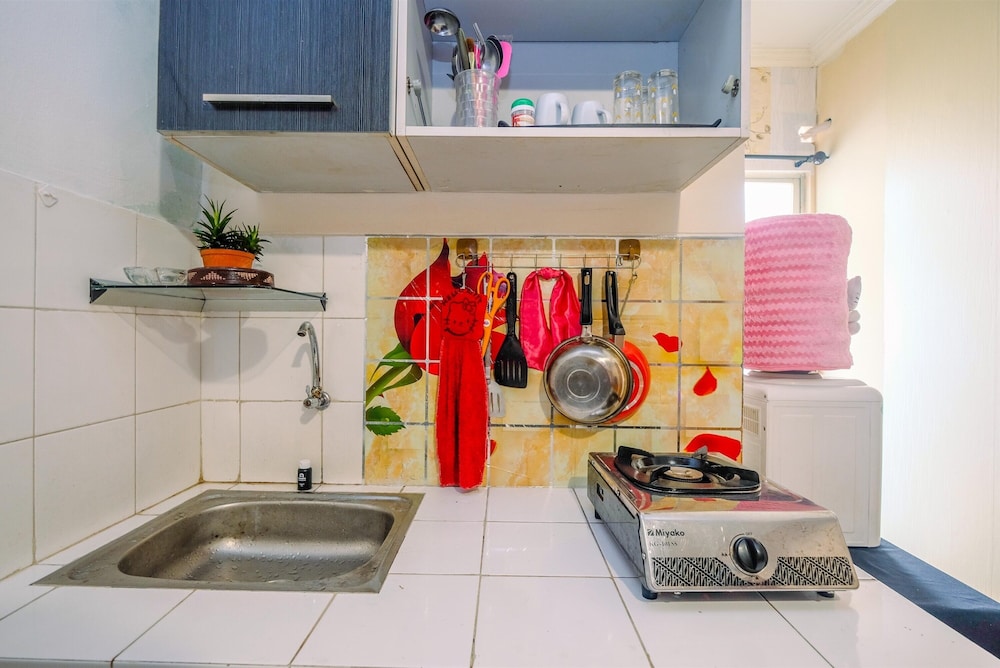 homey and compact 2br cibubur village apartment