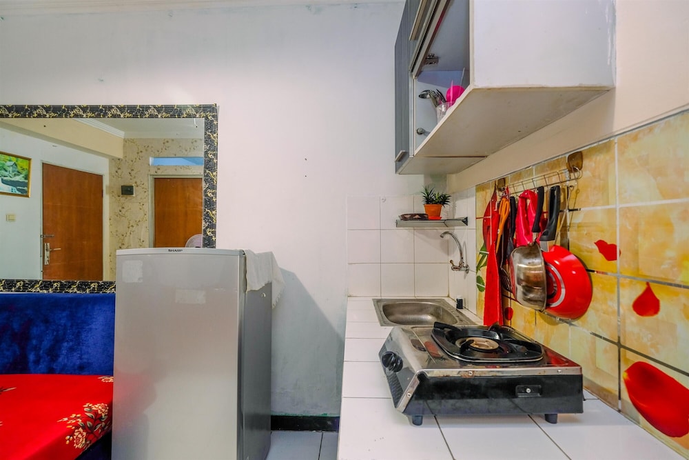 homey and compact 2br cibubur village apartment