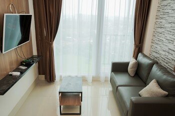 comfort and cozy 1br at tree park city bsd apartment