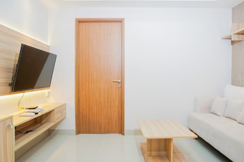 clean and elegant 1br at the oasis apartment