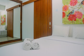 cozy and simple living 1br grand kamala lagoon apartment