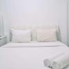 minimalist studio room at urbantown serpong apartment