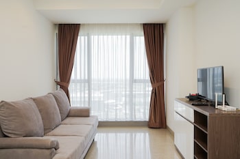 spacious 1br at branz apartment bsd near aeon mall