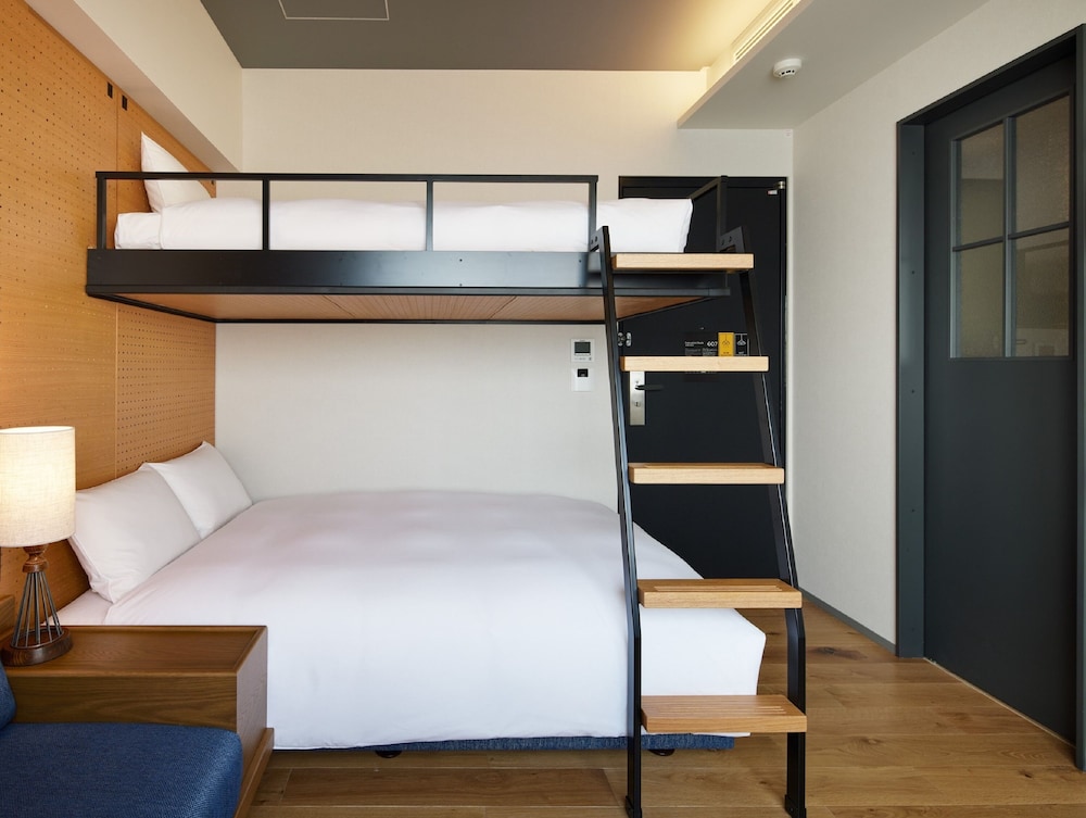 lamp light books hotel fukuoka