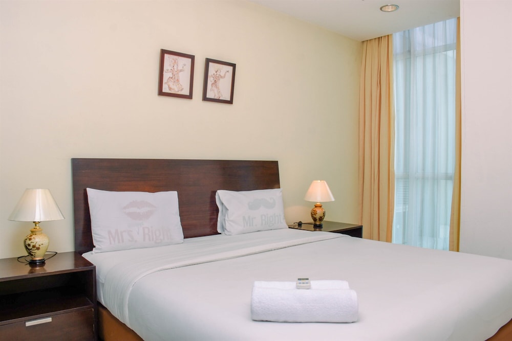elegant and comfort 1br extra room apartment at bellagio residence