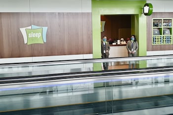 sleep n fly sleep lounge and showers d gates terminal 1 transit only