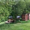 Wood Cabin & Giant Glamping Tents -Sleeps 8,,2 star