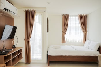 comfortable and minimalist studio at tuscany residences apartment