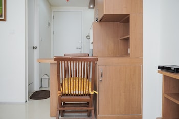 comfortable and minimalist studio at tuscany residences apartment