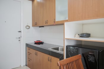 comfortable and minimalist studio at tuscany residences apartment