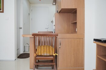 comfortable and minimalist studio at tuscany residences apartment