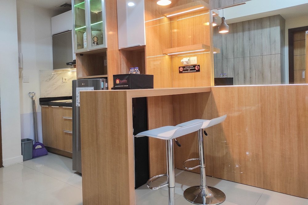 spacious 2br at vida view makassar apartment