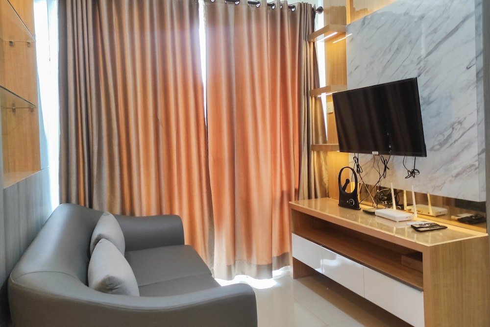spacious 2br at vida view makassar apartment