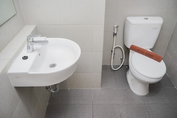 modern and homey studio at bintaro icon apartment