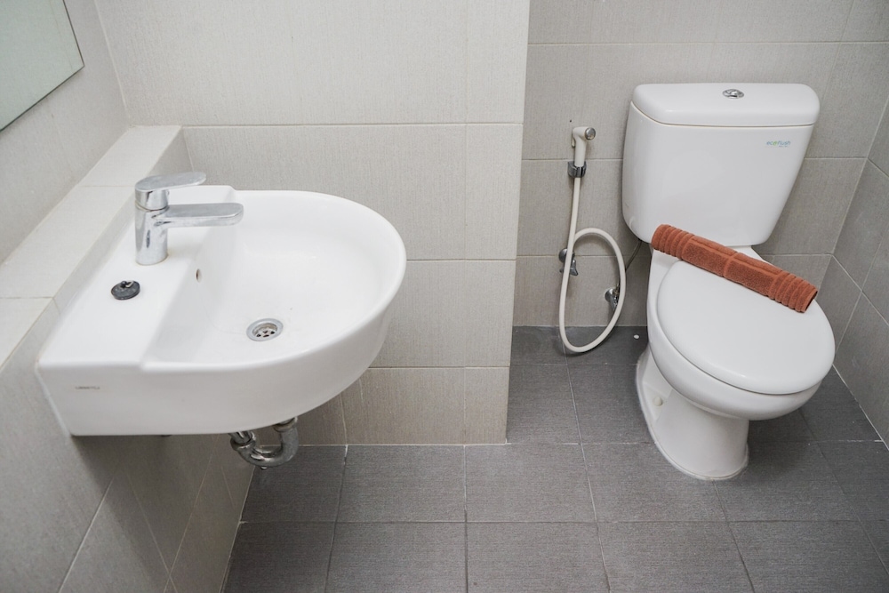 modern and homey studio at bintaro icon apartment