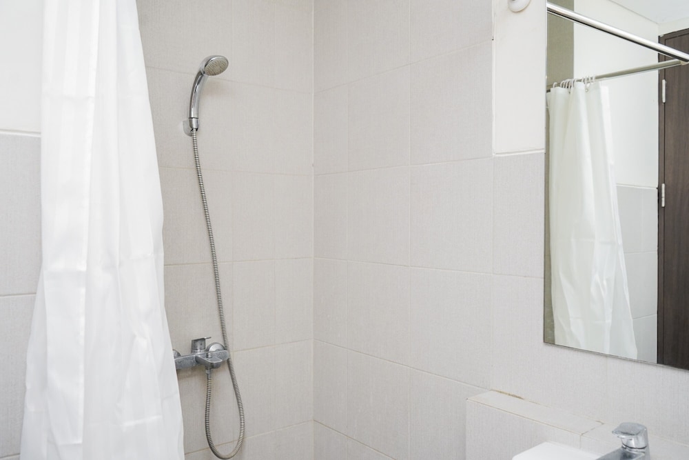 modern and homey studio at bintaro icon apartment