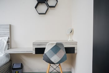 modern and homey studio at bintaro icon apartment