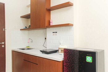 nice and elegant studio at riverview jababeka apartment