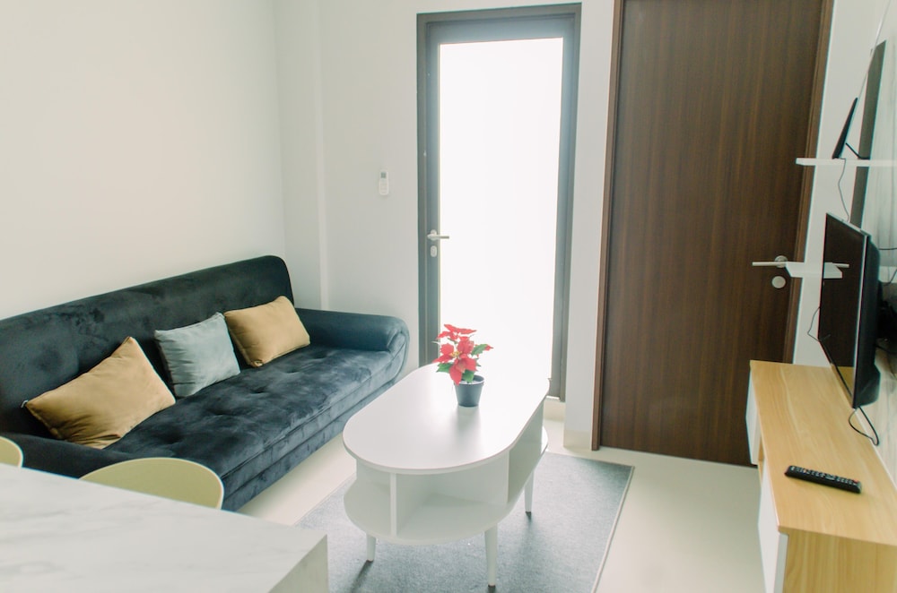 elegant and comfy 2br transpark bintaro apartment