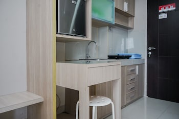 nice and cozy studio apartment at atria gading serpong residence