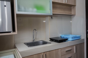 nice and cozy studio apartment at atria gading serpong residence