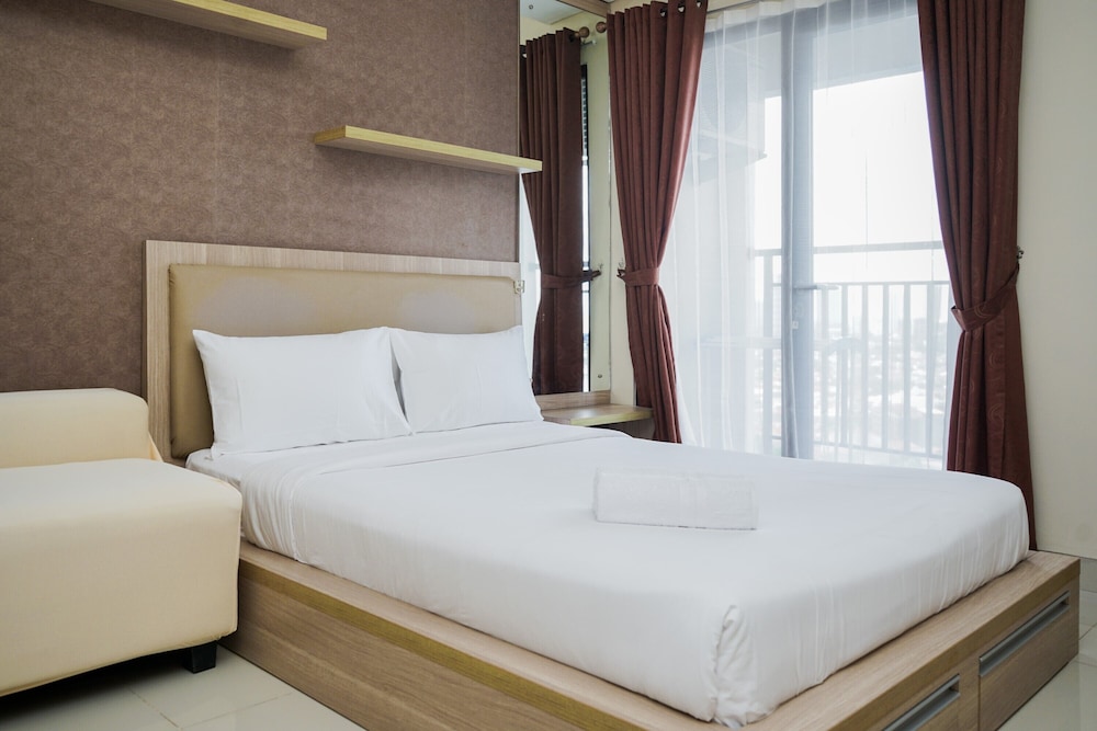 nice and cozy studio apartment at atria gading serpong residence