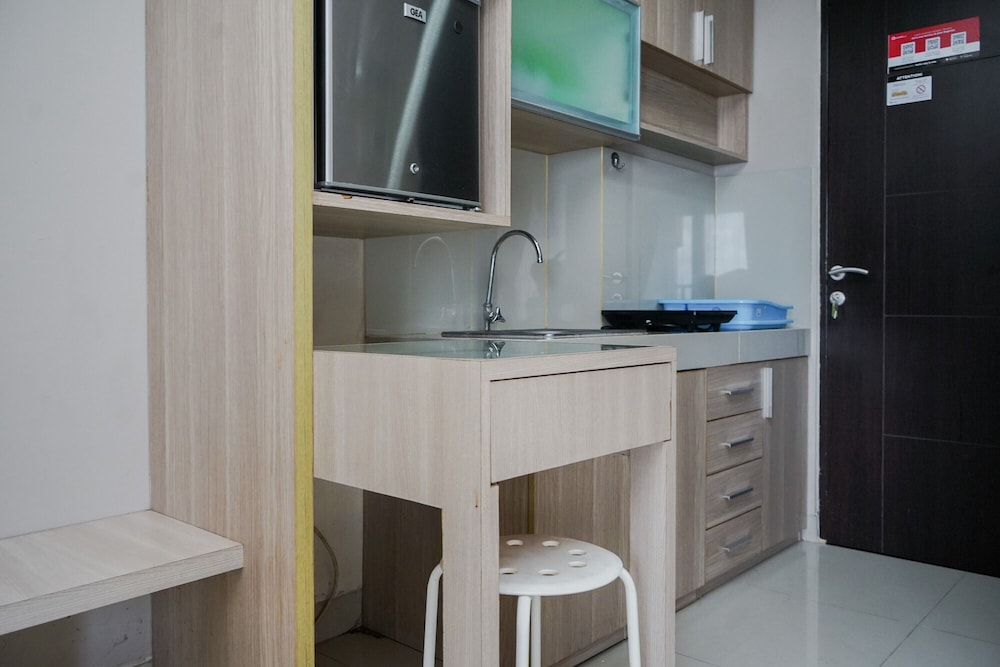 nice and cozy studio apartment at atria gading serpong residence