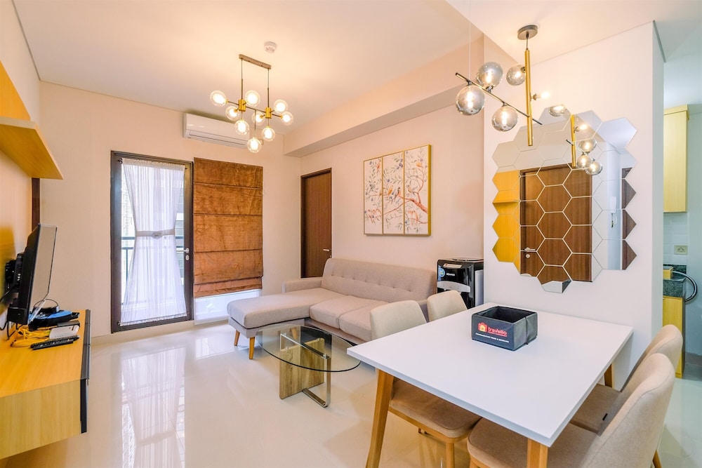 elegant and comfy 3br transpark cibubur apartment