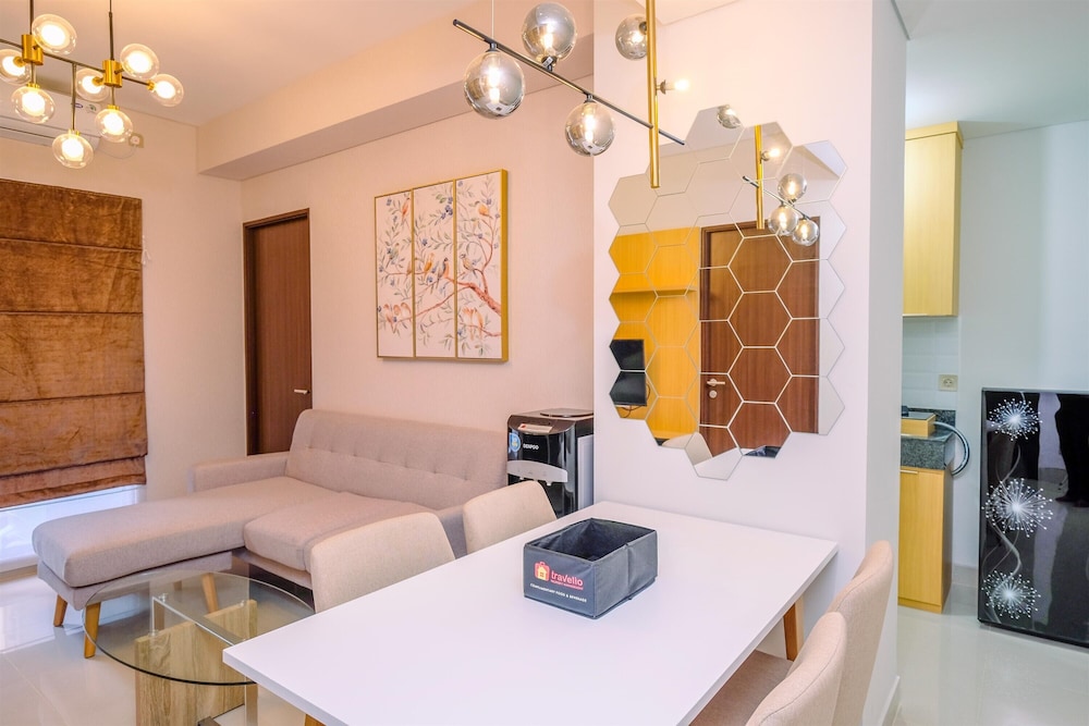 elegant and comfy 3br transpark cibubur apartment