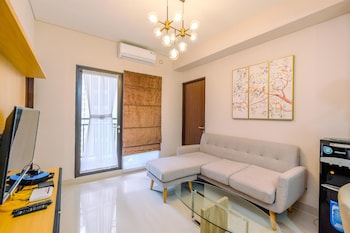 elegant and comfy 3br transpark cibubur apartment