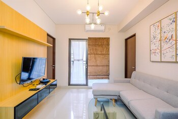 elegant and comfy 3br transpark cibubur apartment