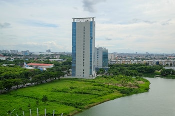 fancy and nice studio apartment at springlake summarecon bekasi