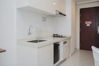 studio apartment at sky house bsd with cozy design