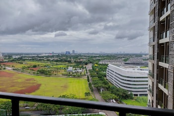 studio apartment at sky house bsd with cozy design