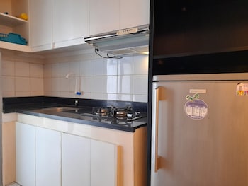 modern studio room at gateway ahmad yani cicadas apartment