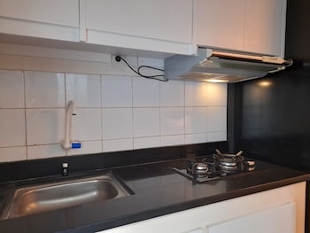 modern studio room at gateway ahmad yani cicadas apartment