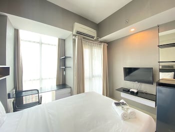 minimalist and affordable studio apartment at taman melati jatinangor