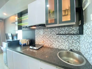minimalist and affordable studio apartment at taman melati jatinangor